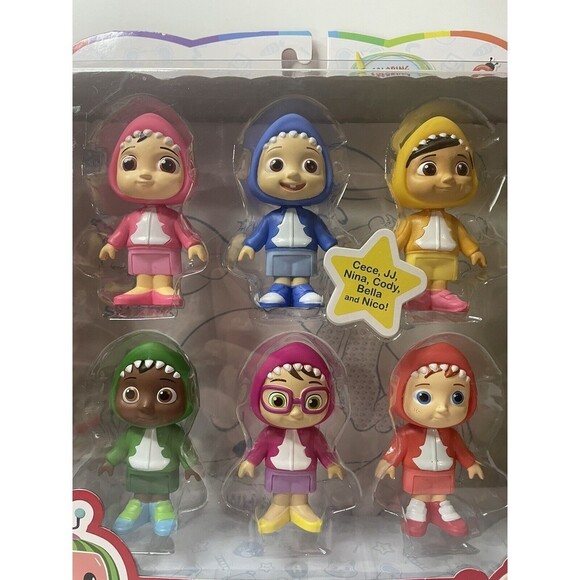 CoComelon Official Family & Friends 3" Figure Shark Theme Kids Character Toy NEW - Picture 2 of 12